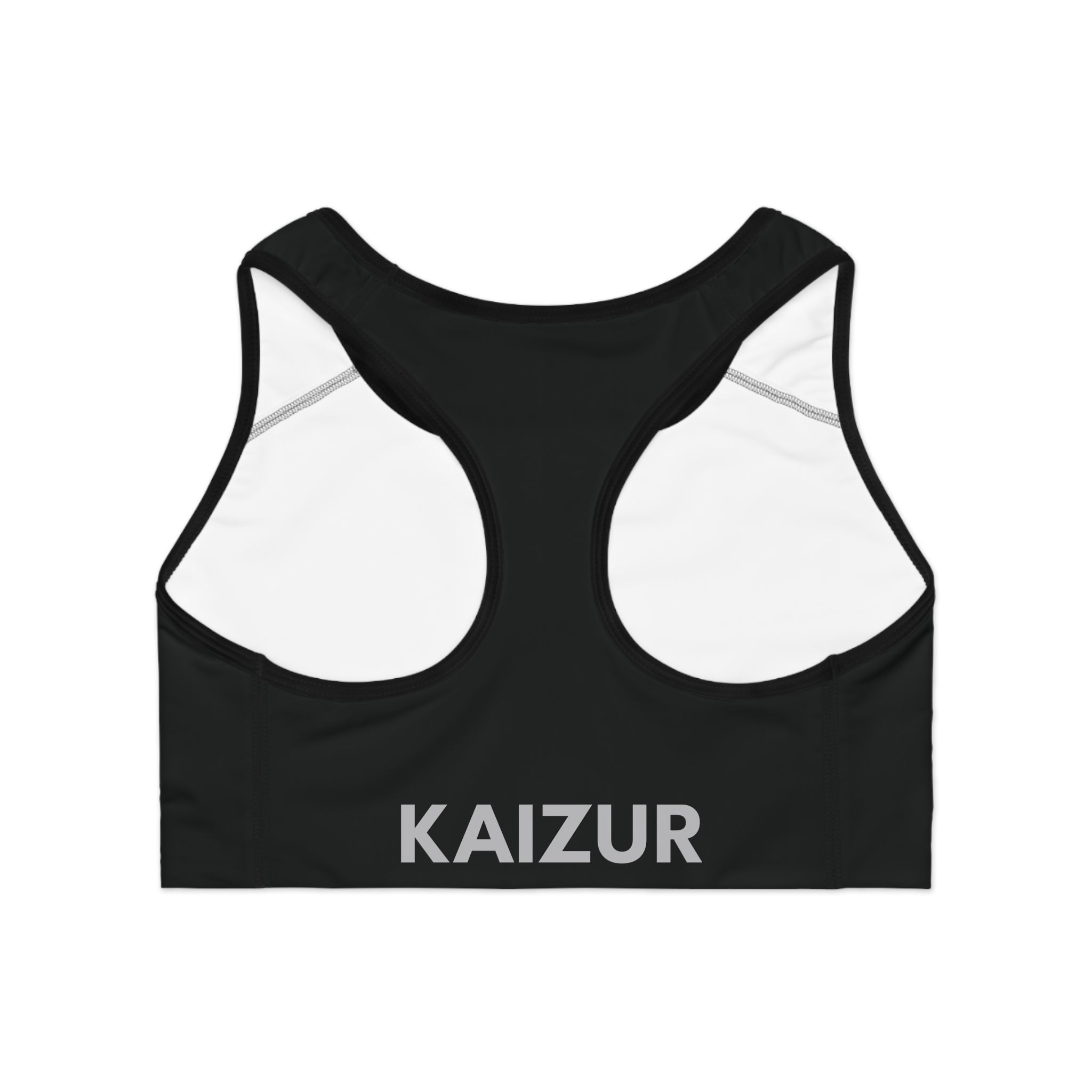 Black Racerback Sports Bra