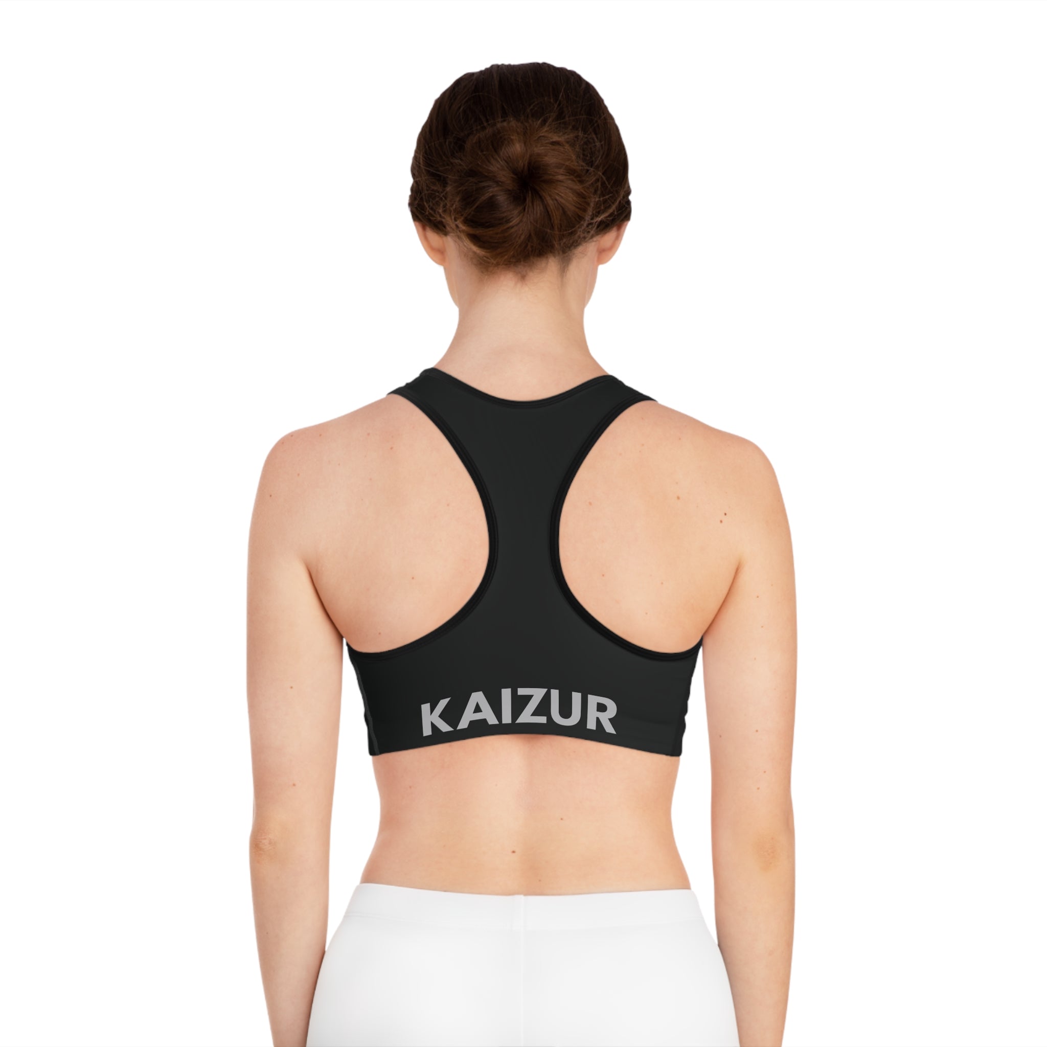 Black Racerback Sports Bra