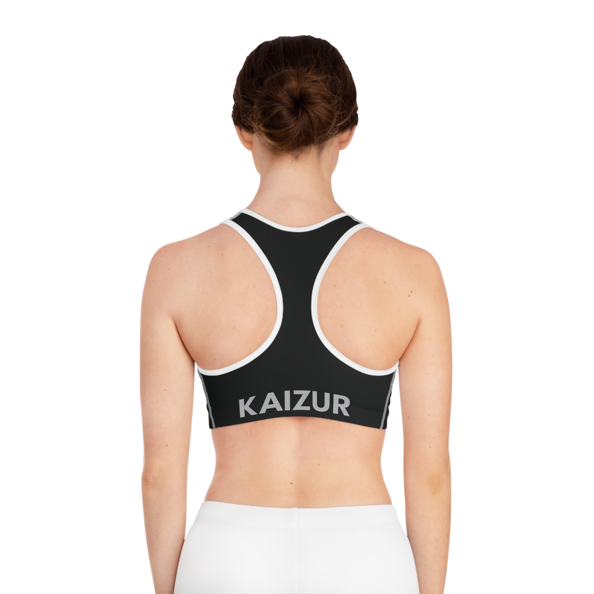 Black Racerback Sports Bra