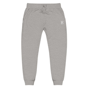 Embroidered Fleece Joggers