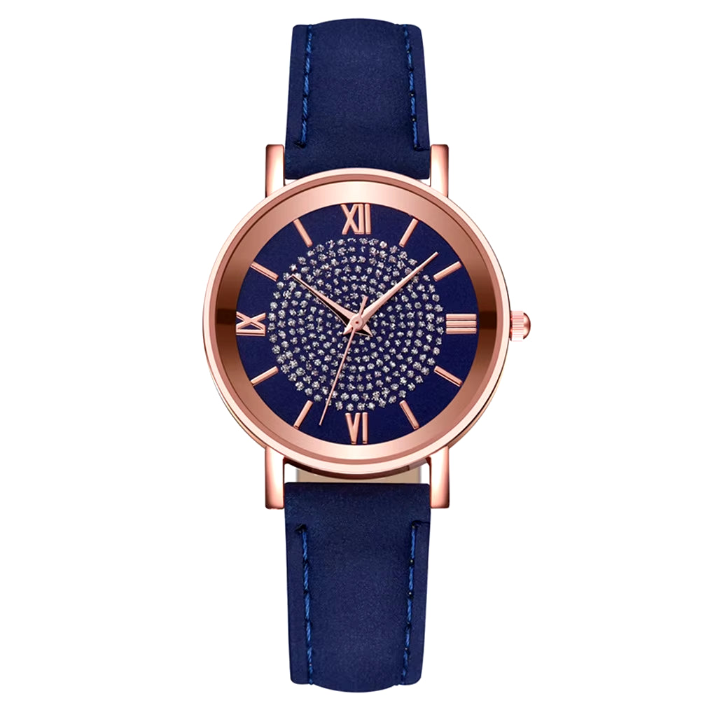 Luxury Watches for Women Fashion Quartz Wristwatches Elegant Leather Strap Casual Bracelet Watch Montres Femmes Reloj Digital