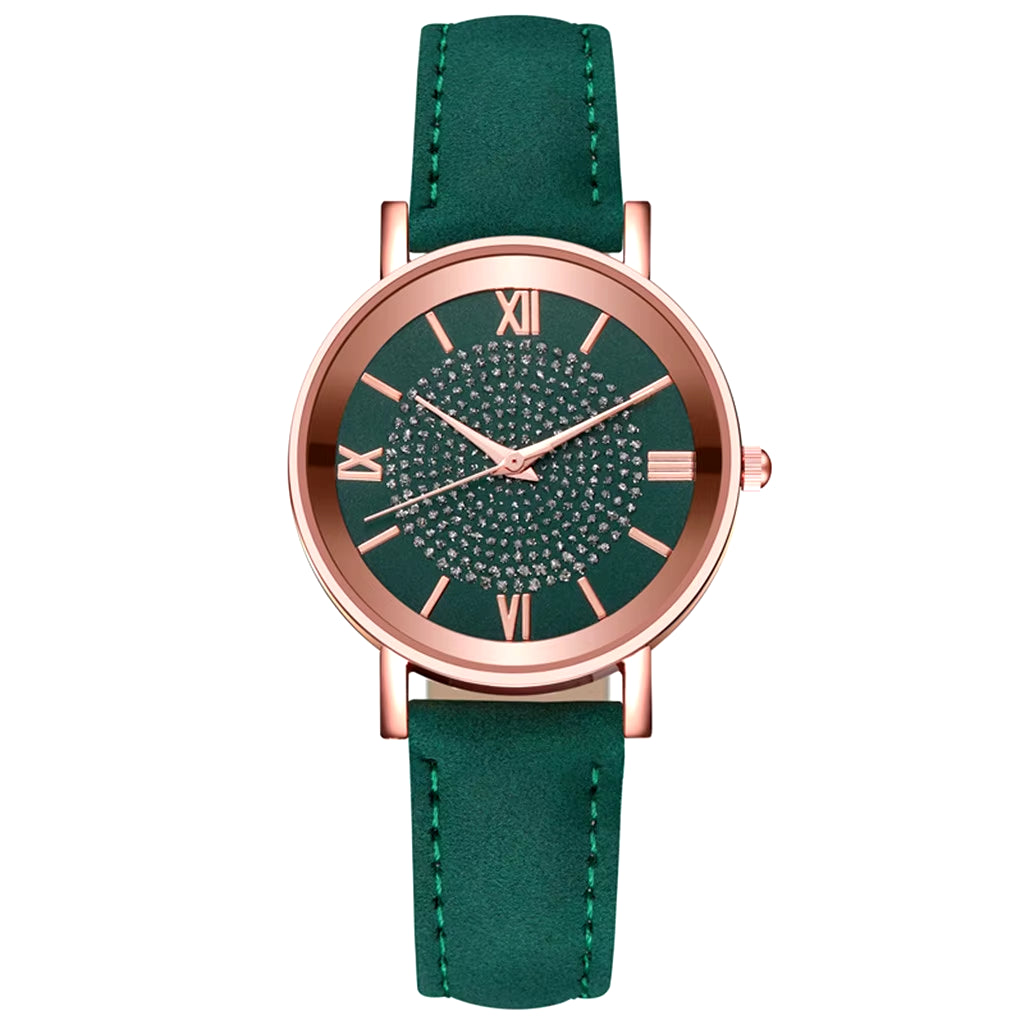 Luxury Watches for Women Fashion Quartz Wristwatches Elegant Leather Strap Casual Bracelet Watch Montres Femmes Reloj Digital