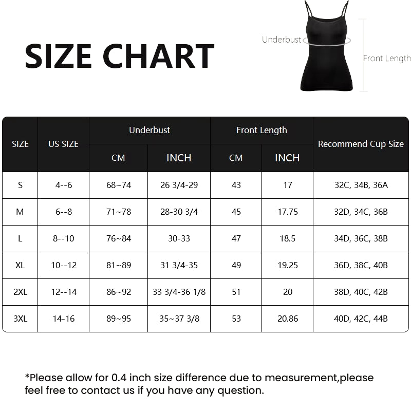 Fashion Women'S Cotton Camisole with Shelf Bra Adjustable Spaghetti Strap Tank Top Quick Drying Breathable Shapewear Solid Color